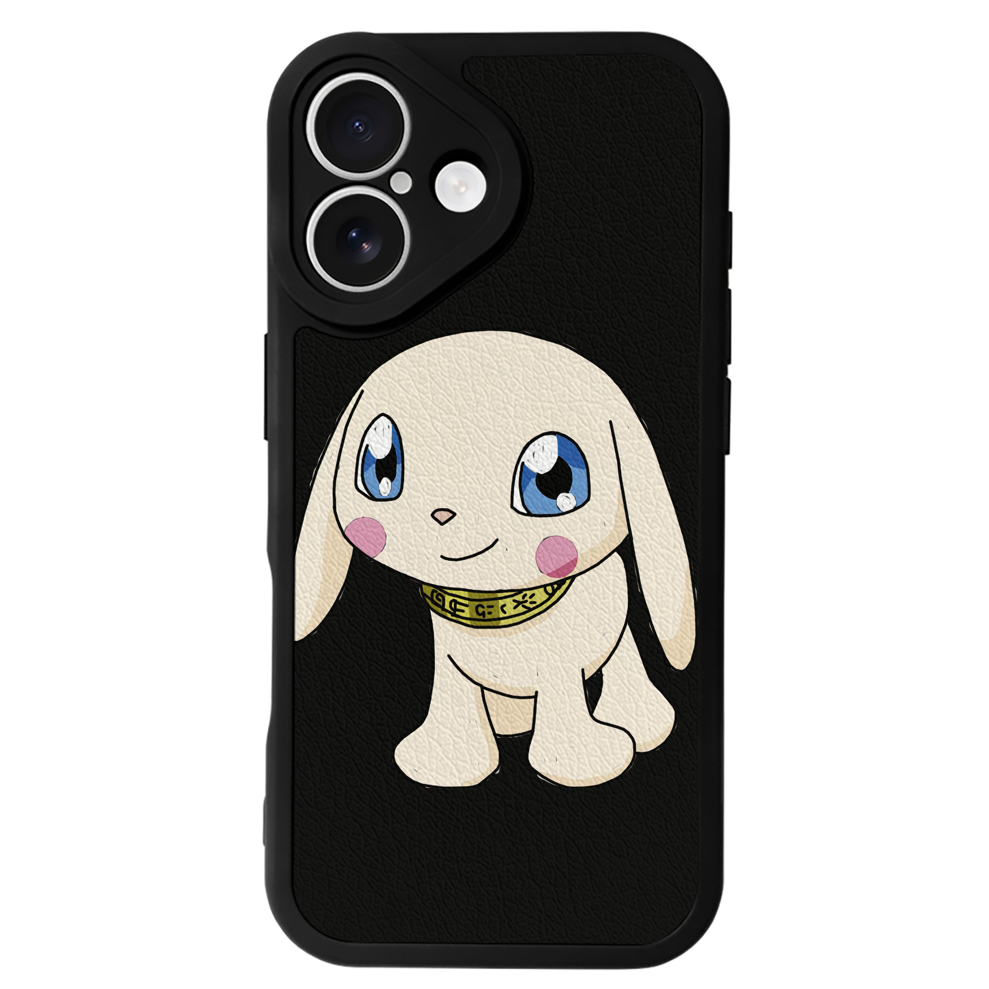 （画像用） Digimon デジタルモンスター/デジモン 【iPhone 16シリーズ対応】シリコンスマホケース（レザー調） 材質：シリコン